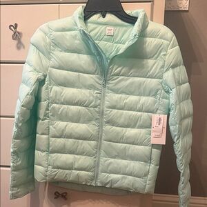 Old Navy Light Blue Kids Puffer Jacket